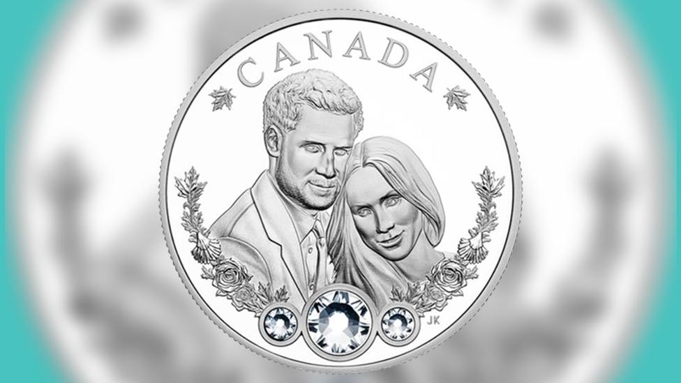 Canada's $20 coin for the Royal wedding