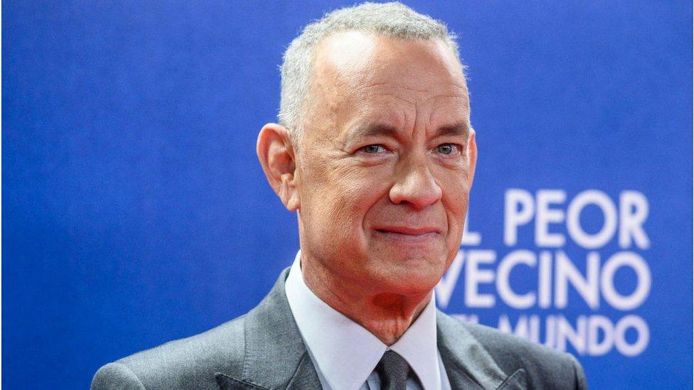 Tom Hanks at a film festival