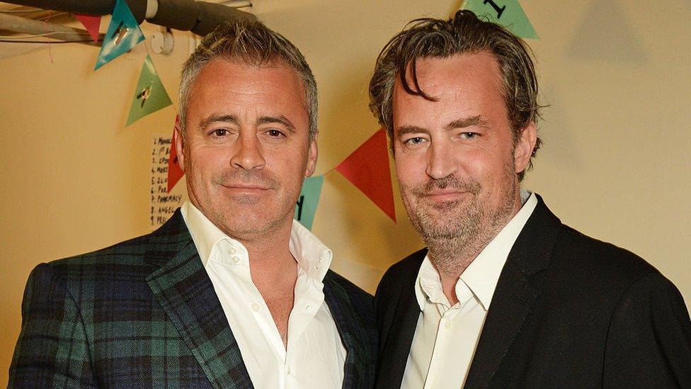 Matt LeBlanc and Matthew Perry