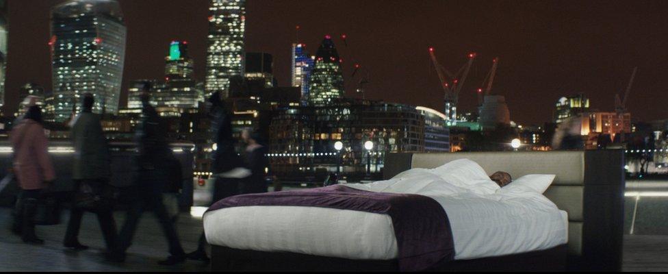 Premier Inn London advert