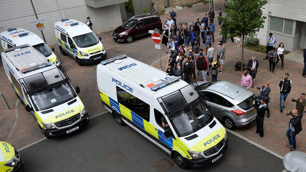 Raids in Barking