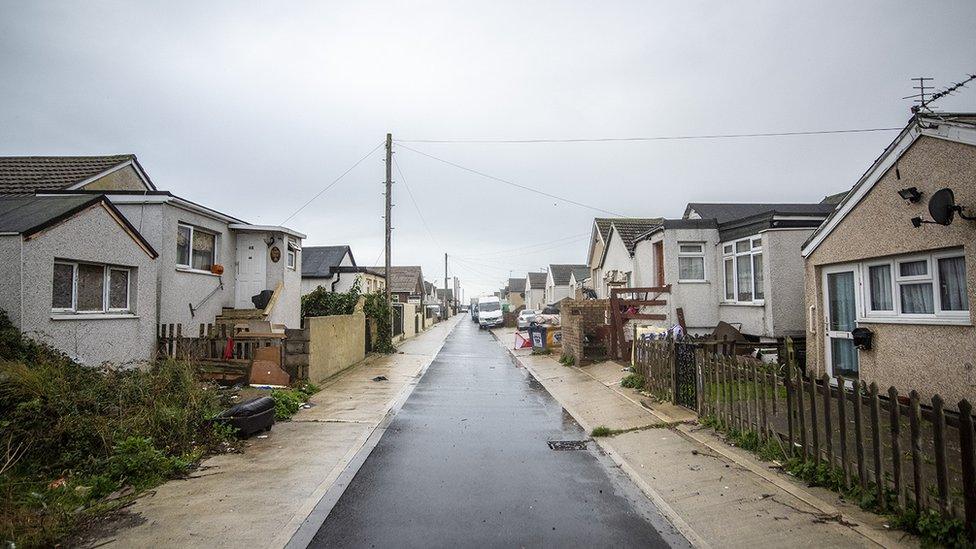 Austin Street in Jaywick