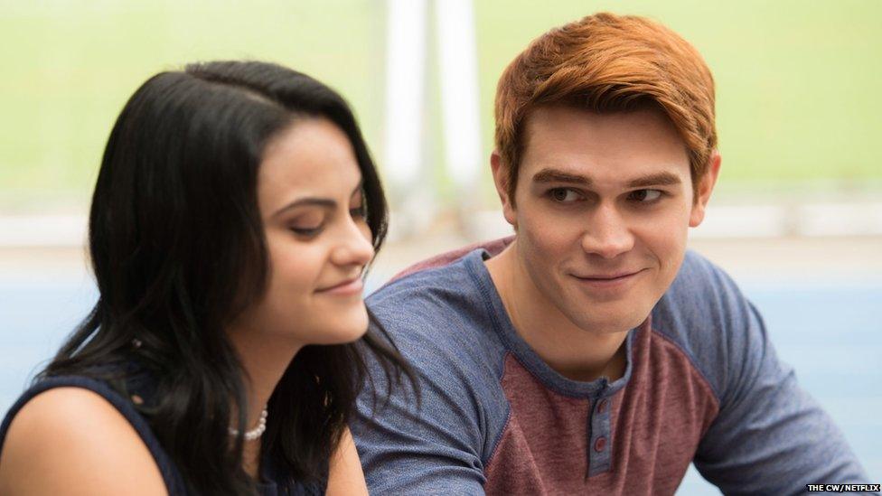 KJ Apa and Camila Mendes