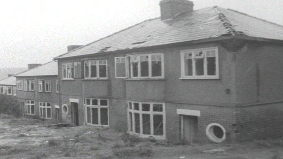 Houses on Brynglas Hill needed to be demolished