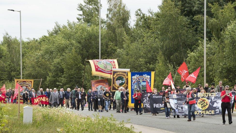 Rally held on Saturday 16 June