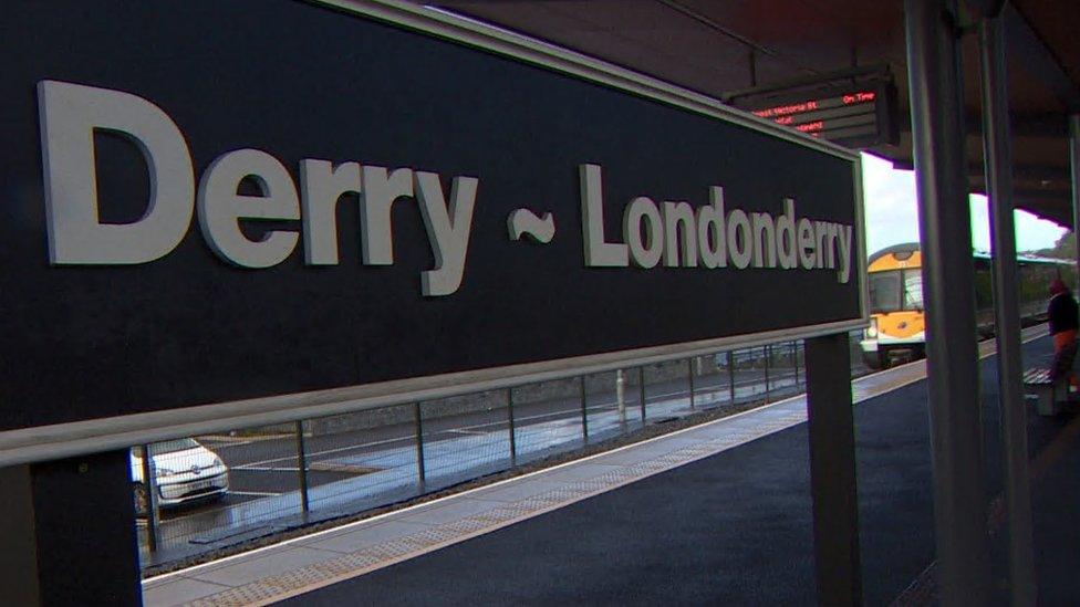 Derry-Londonderry Train station