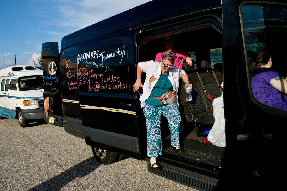 Grannies on the bus