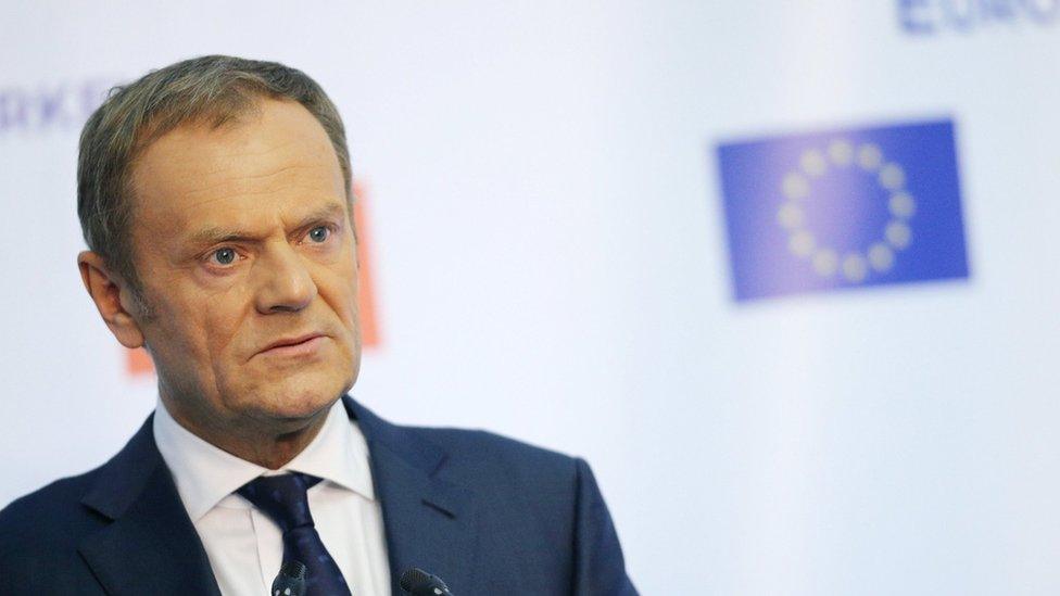 European Council President Donald Tusk