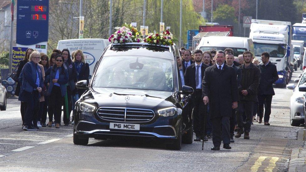 Funeral cortege