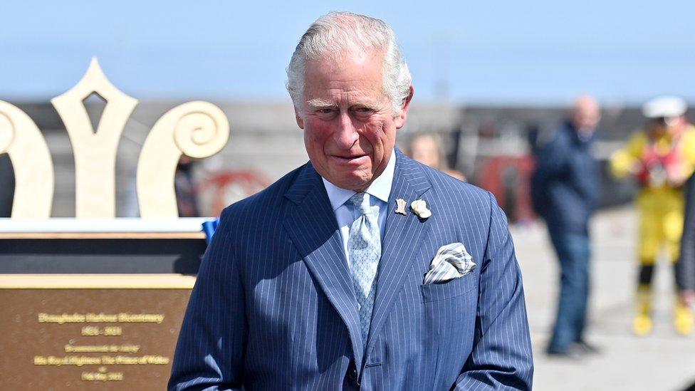 Prince of Wales in Donaghadee in 2021