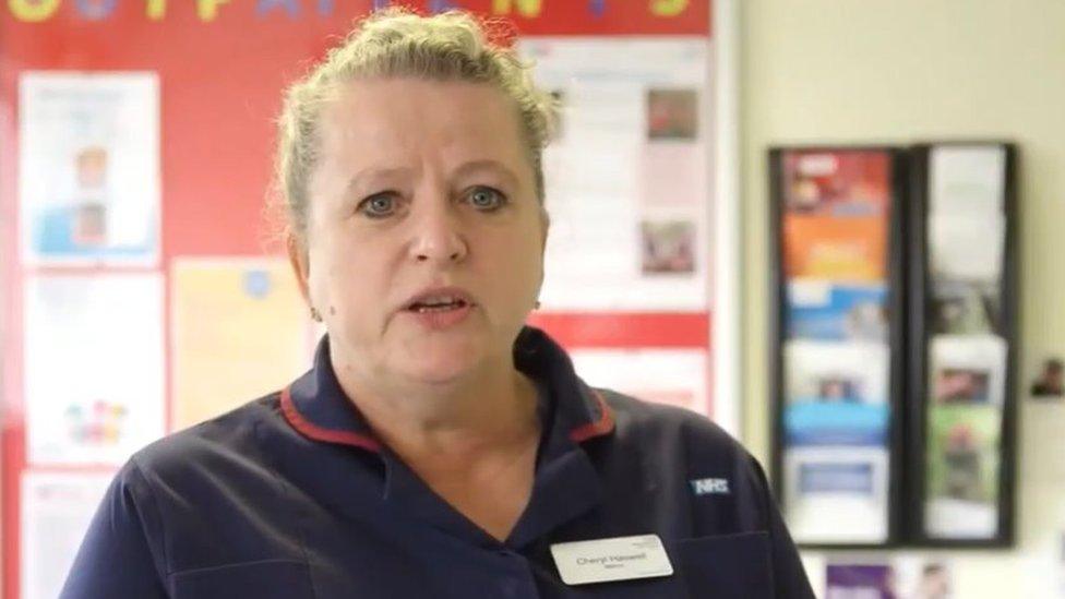 Cheryl Haswell, matron for Lydney and Dilke Hospitals