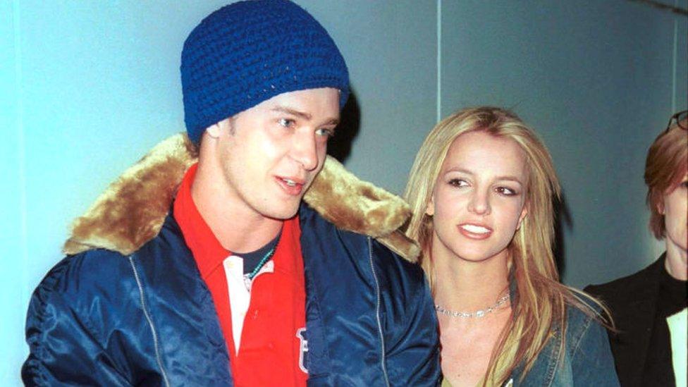 Britney Spears and Justin Timberlake