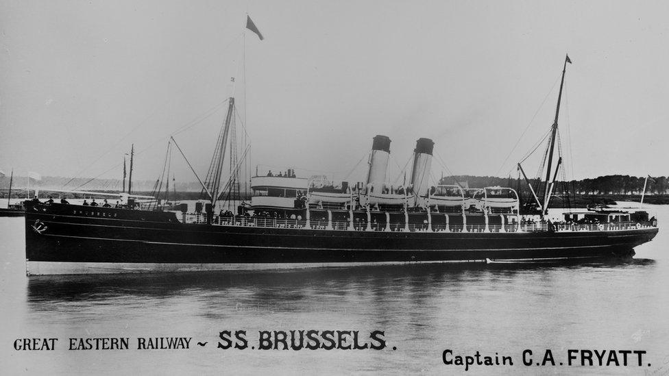 The SS Brussels