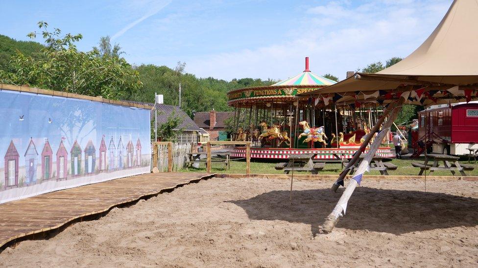 Blists Hill beach