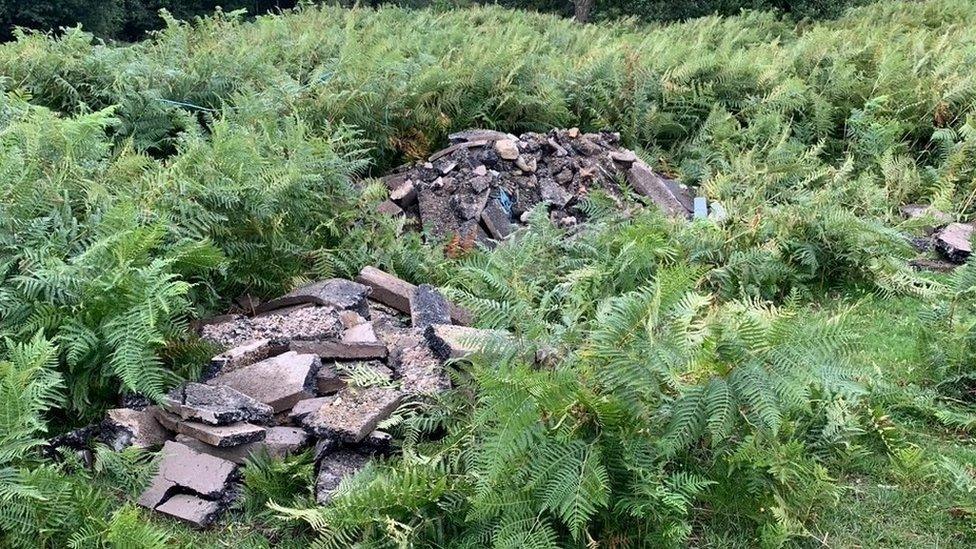 Flytipping Brockenhurst