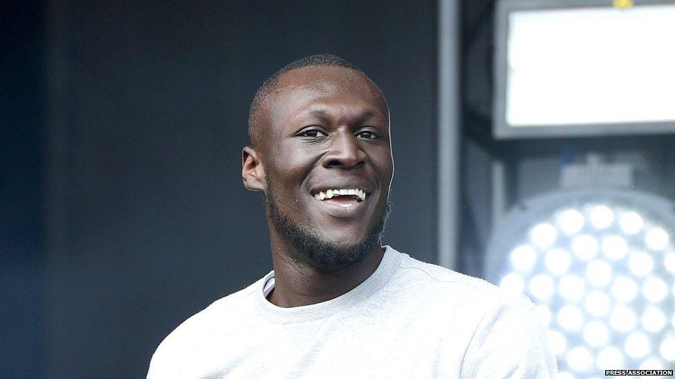 Stormzy at a concert earlier this year