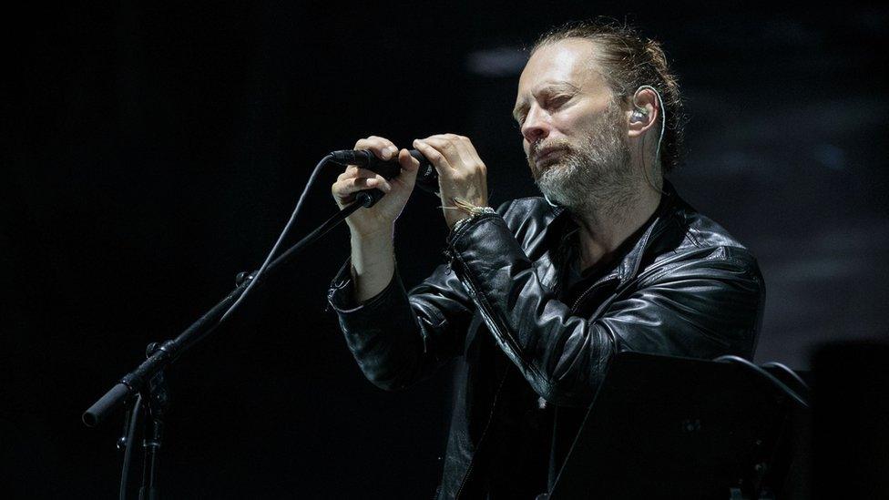Thom Yorke of Radiohead
