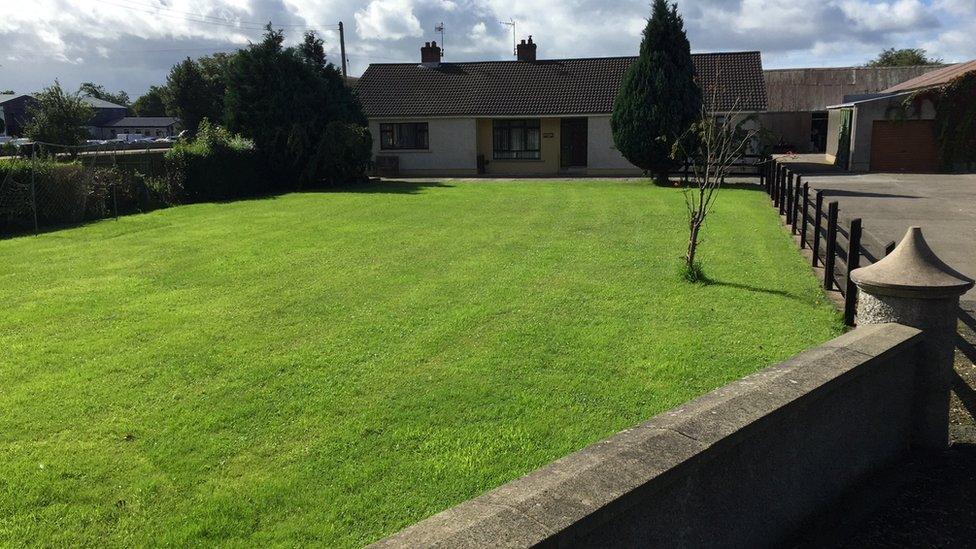 The former home of Seamus Heaney, Mossbawn, near Bellaghy