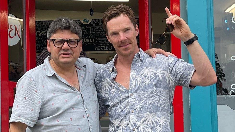 Ugur Vata and Benedict Cumberbatch