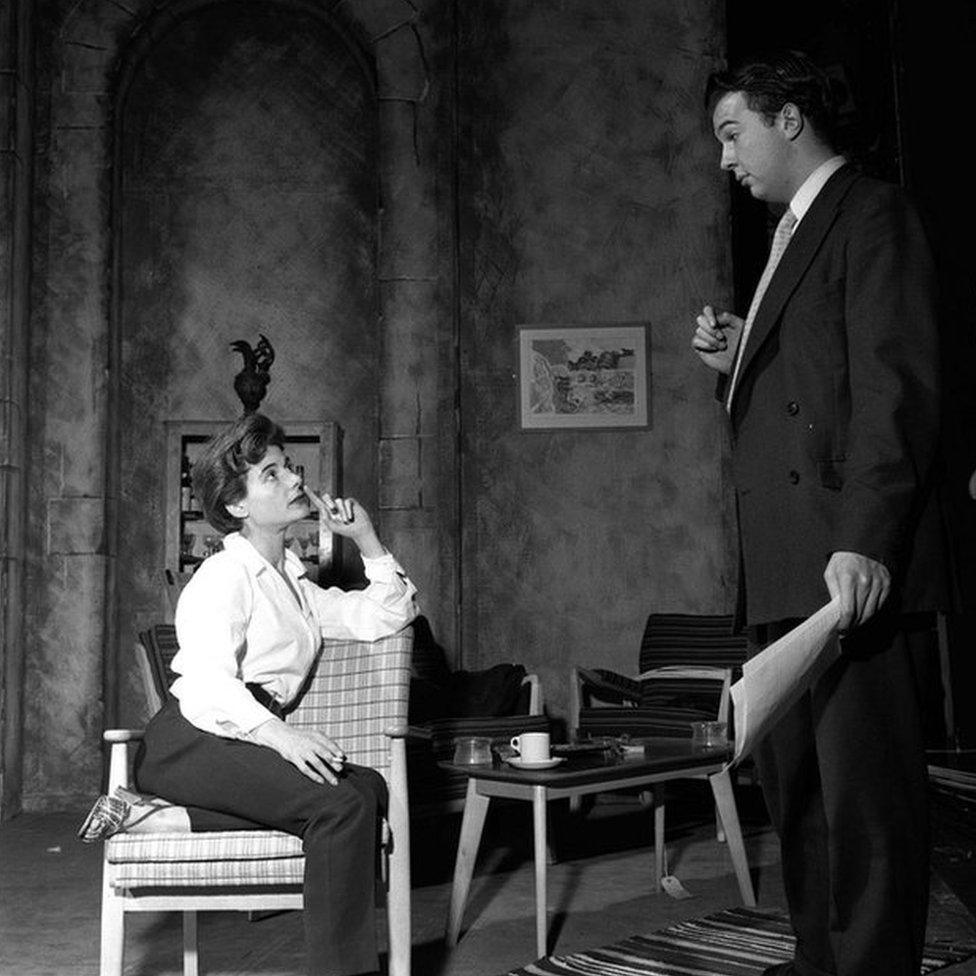 Hall directs Yvonne Mitchell at the London Arts Theatre