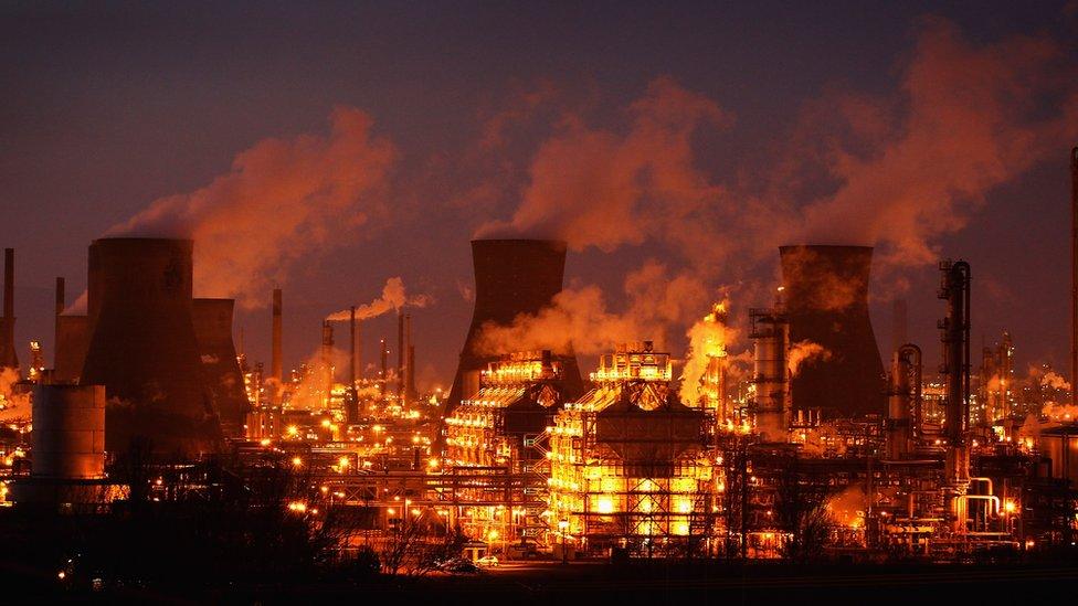 Ineos Grangemouth petrochemicals plant