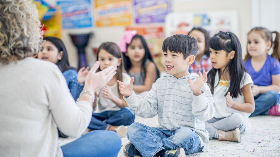 nursery scene