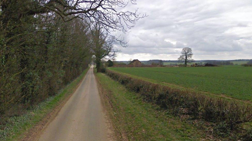 Barns as seen from road