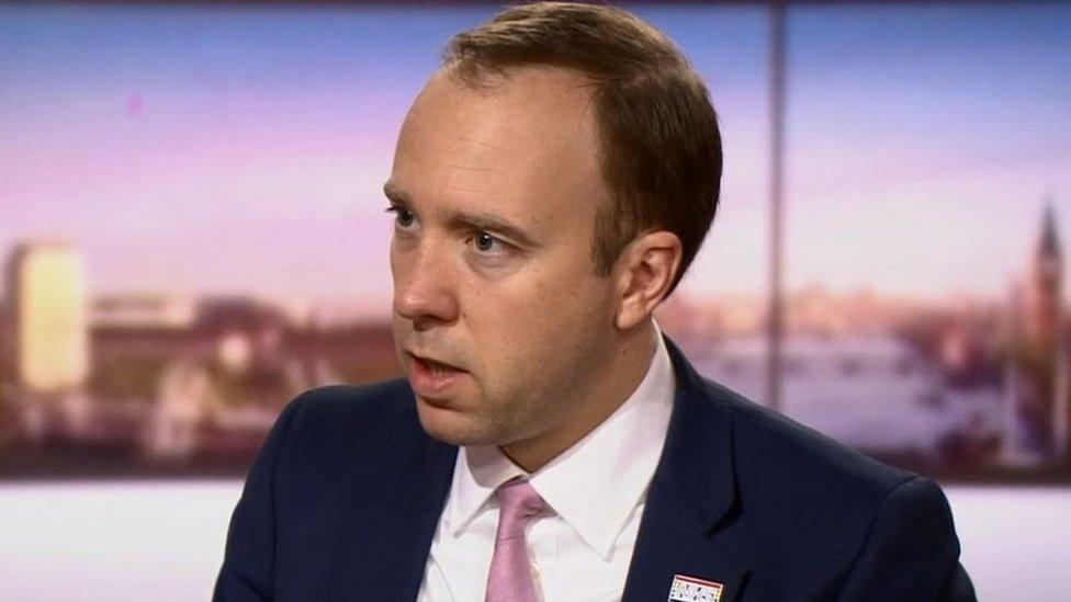 Matt Hancock on the Andrew Marr Show on 5 July 2020