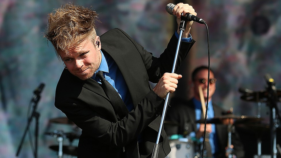 Enter Shikari frontman Rou Reynolds