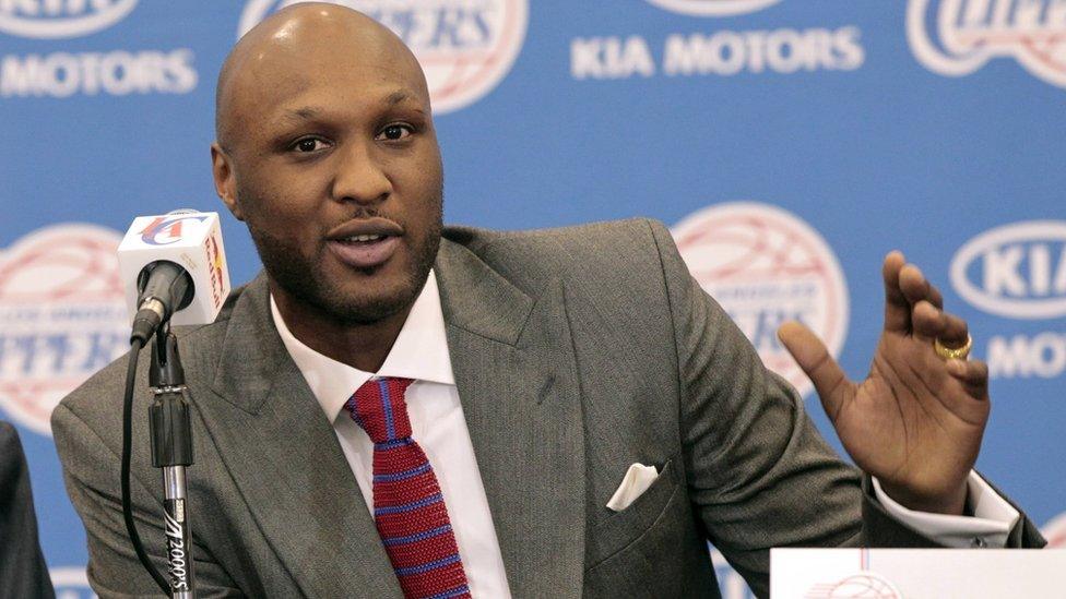 Lamar Odom in 2012