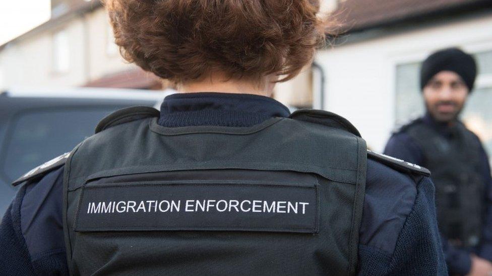 Immigration raid