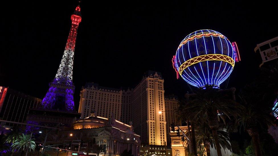 The Eiffel Tower in Las Vegas