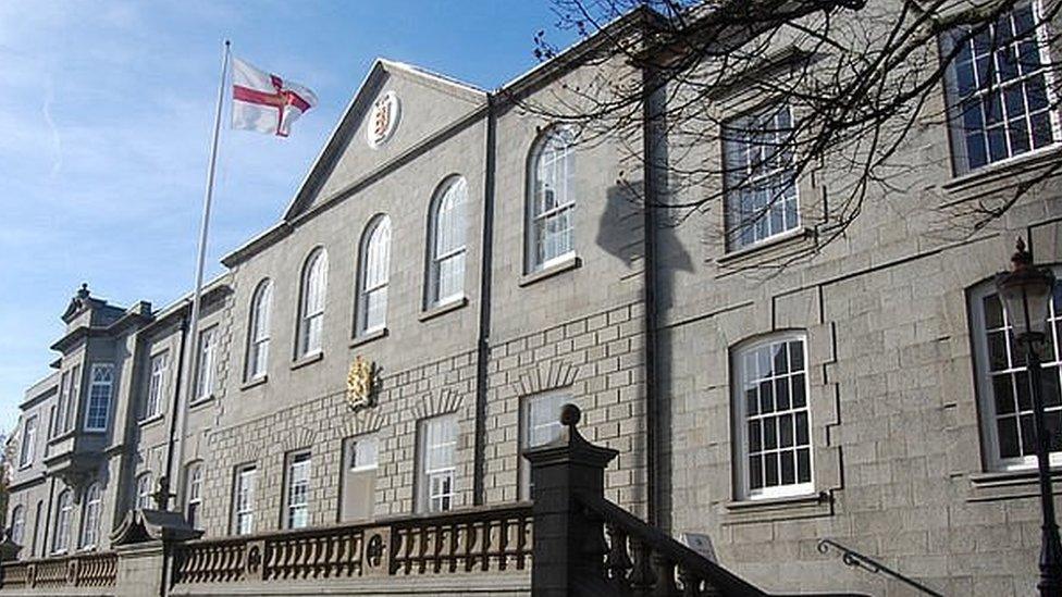 Guernsey's Royal Court building