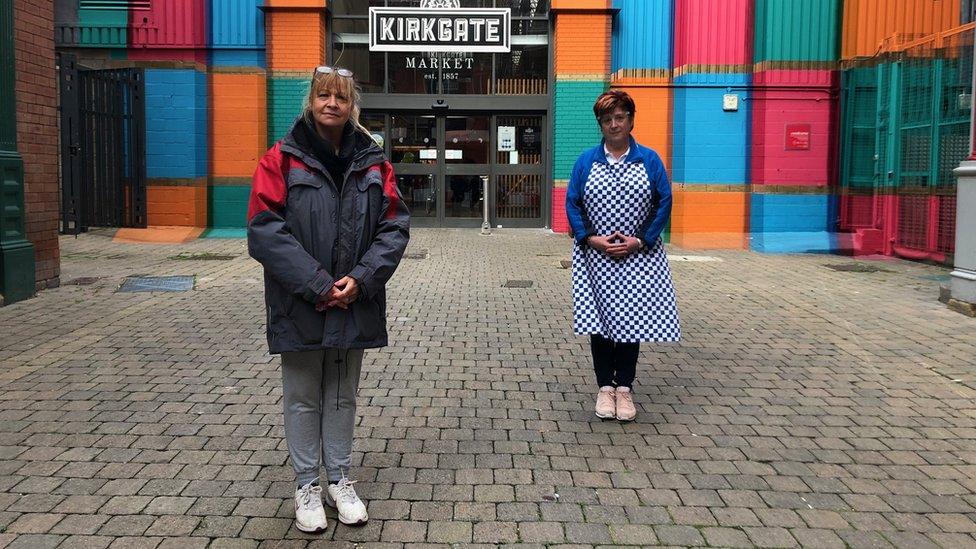 Traders outside market
