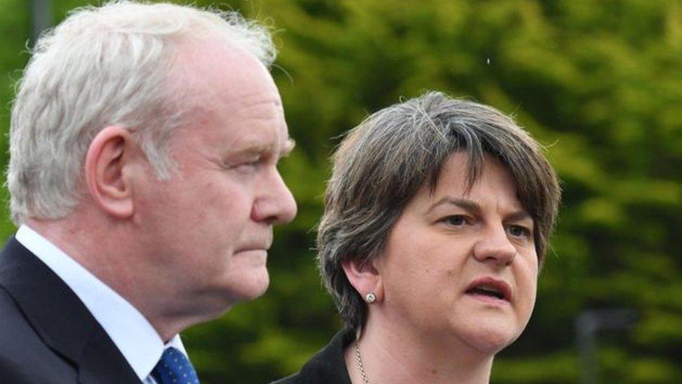 Martin McGuinness and Arlene Foster are due to attend the meeting