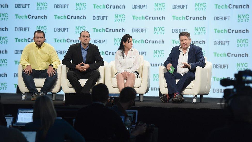 Cuba panel at TechCrunch conference in New York