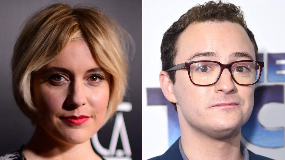 Greta Gerwig and Griffin Newman