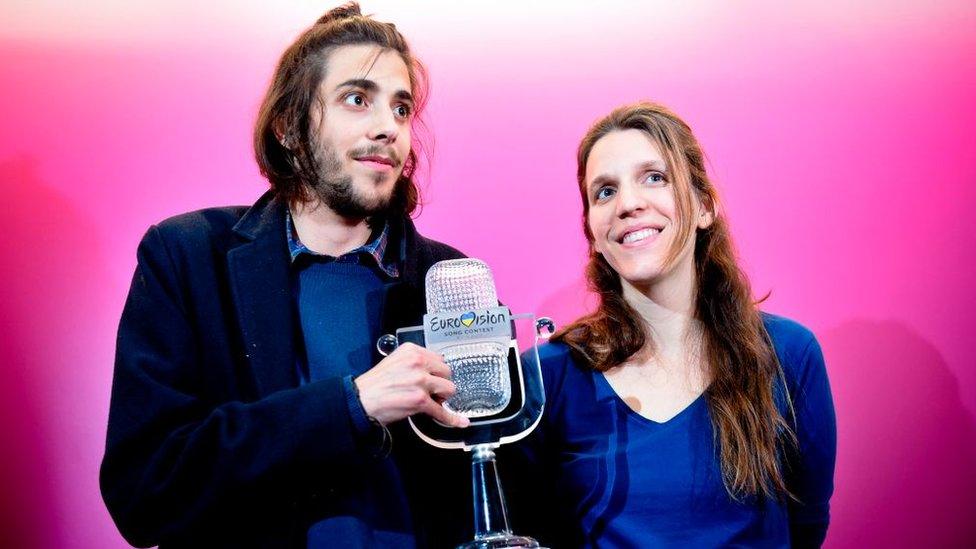 Last year's winner Salvador Sobral