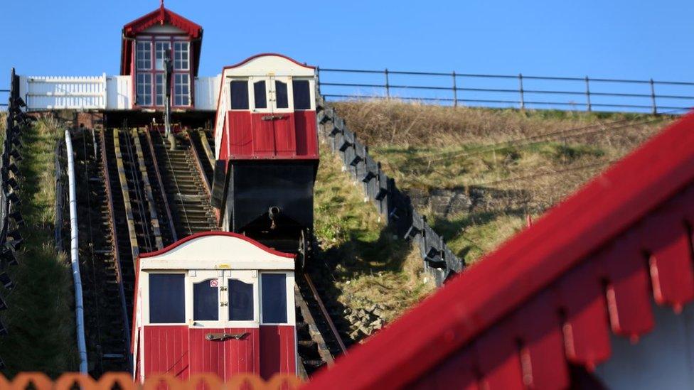 Saltburn cliff tramway