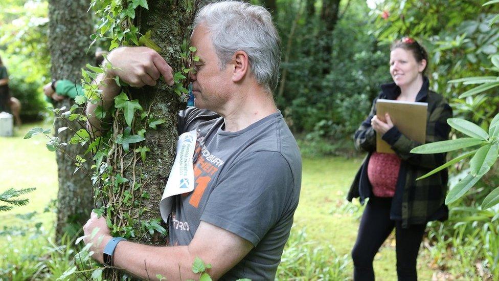 Tree hugging championships