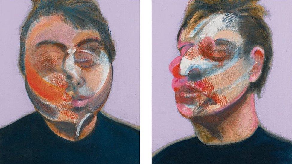 Francis Bacon, Two Studies for a Self-Portrait