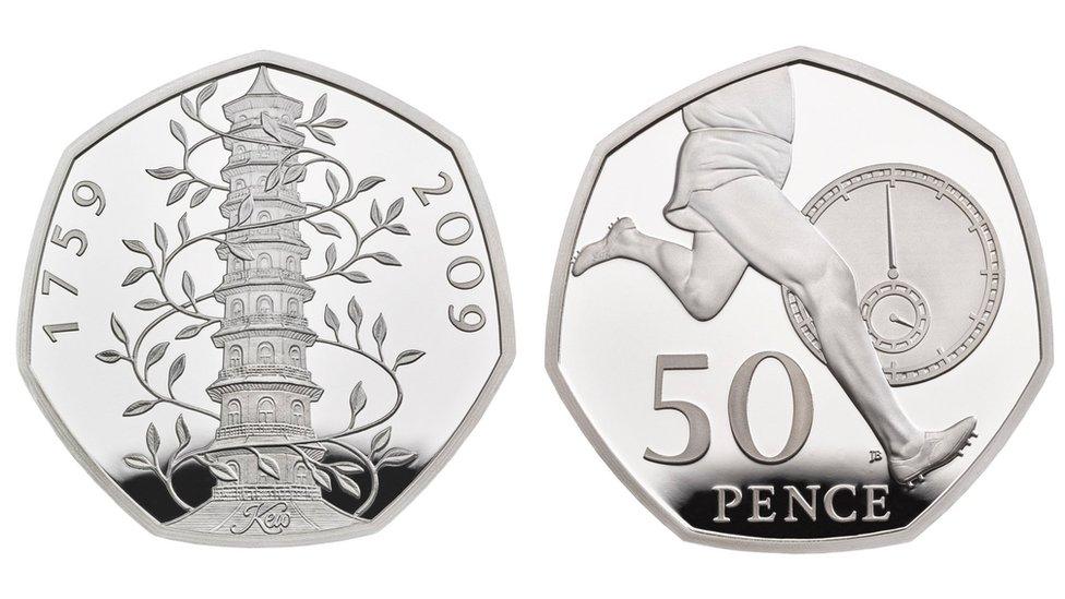 50p commemorative coins