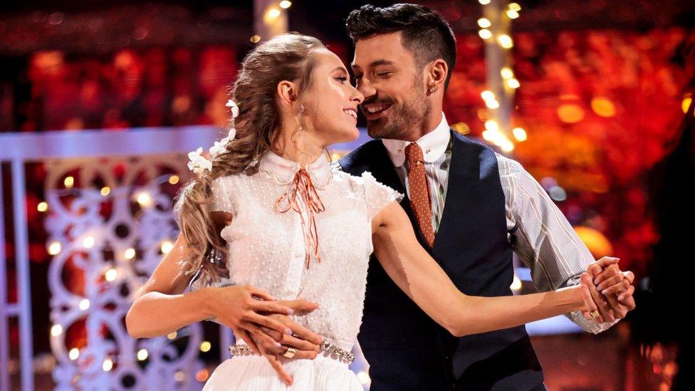 Rose Ayling-Ellis and her pro partner Giovanni Pernice