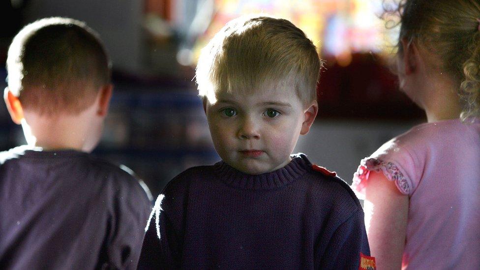 Boy at nursery