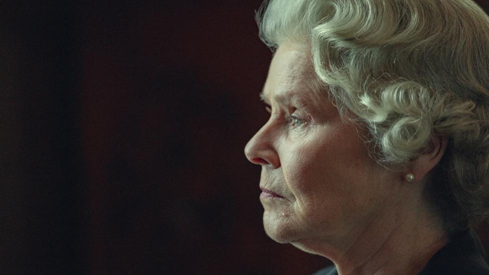 Imelda Staunton as Queen Elizabeth II in The Crown