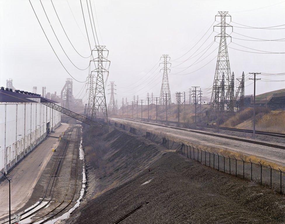 Steel Mill landscape, Cleveland, Ohio