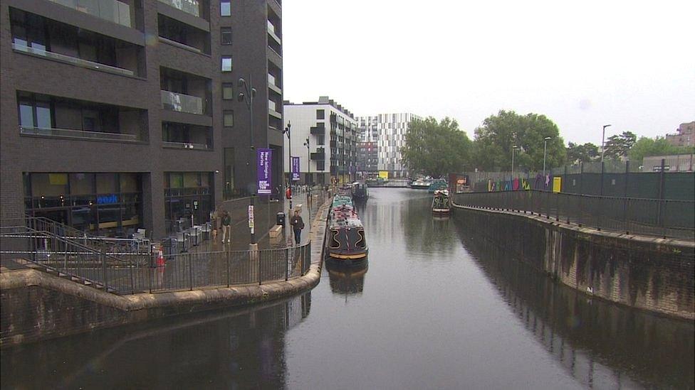 Apartments in New Islington marina