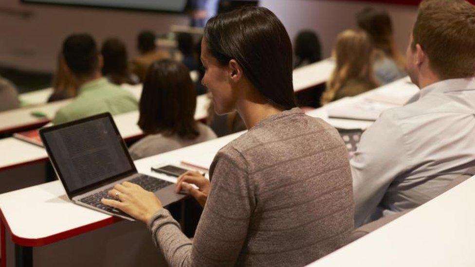 Students in lecture