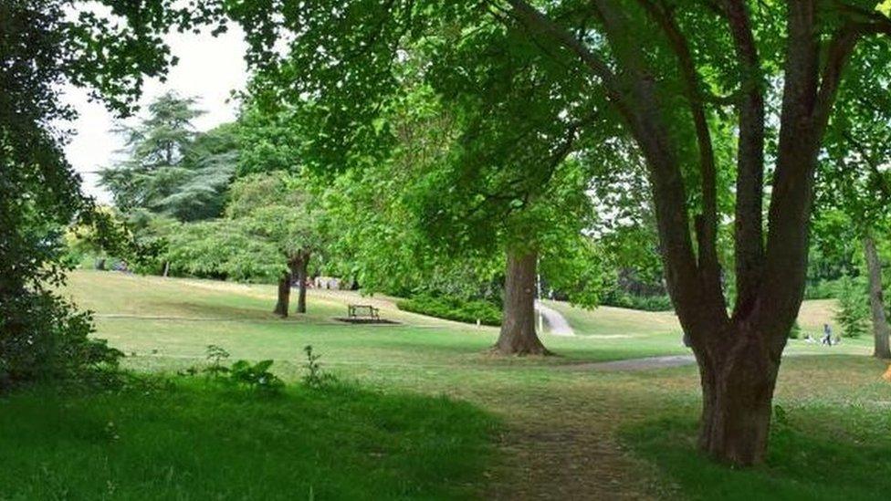 the Memorial Park, in Keynsham