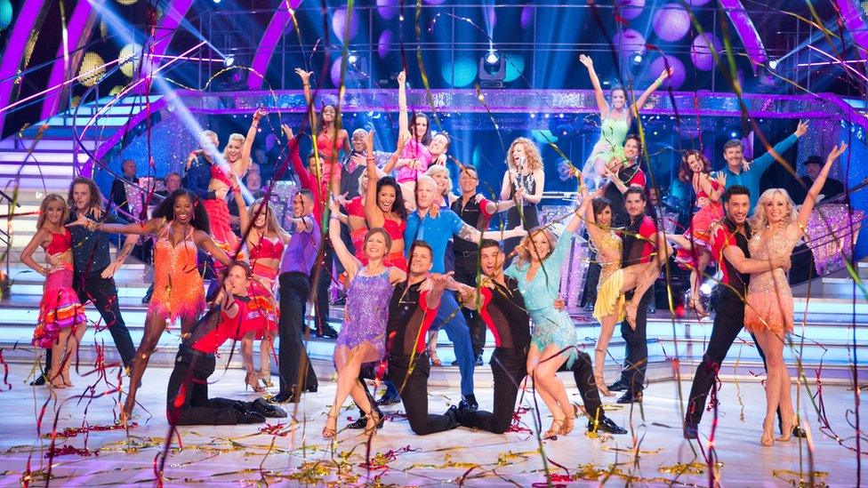 The Strictly Come Dancing 2015 members